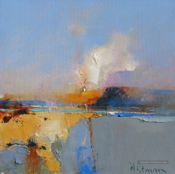 nuage éclatement Poldhu paysage abstrait Peinture à l'huile
